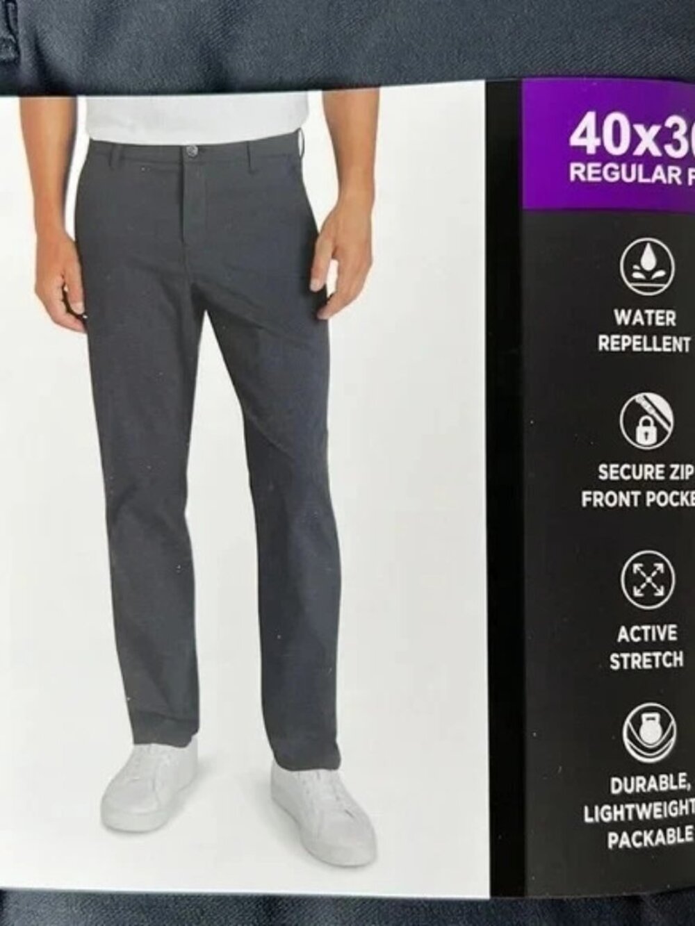 Weatherproof Vintage Men's Performance Weather-Flex Pant 40x30 Color Storm
